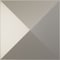 Ekena Millwork 11 7/8in. W x 11 7/8in. H Sellek EnduraWall Decorative 3D Wall Panel Covers 0.98 Sq. Ft. WP12X12SKBAL - alternate 1